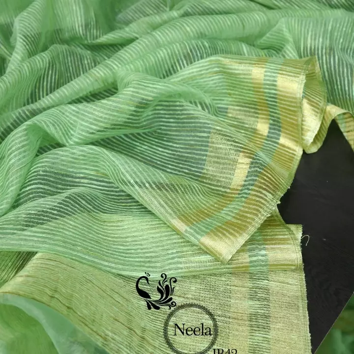 Silk organza saree  uploaded by business on 10/13/2022