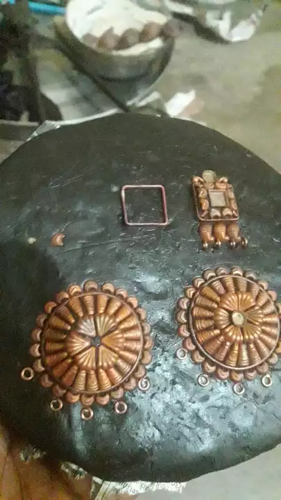 Copper & brass kacha jewellery uploaded by business on 10/14/2022