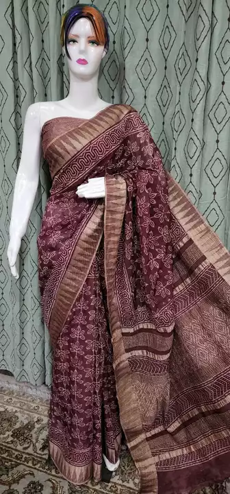 Linen sarees  in temple Zari border  uploaded by Daksha kollection on 10/14/2022