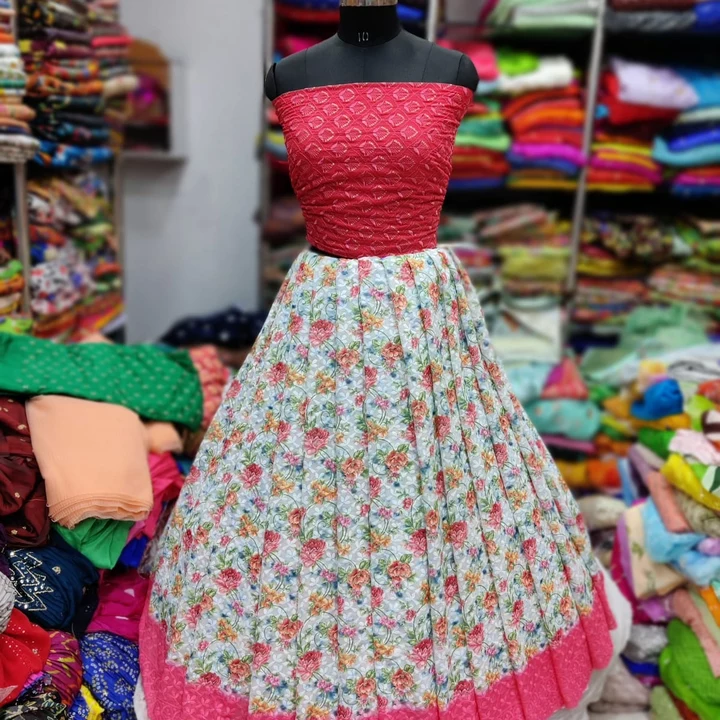 Post image Dress Material Boutique Fabric at Wholesale Price Blouse Suit Lehenga Kurti Saree available #//