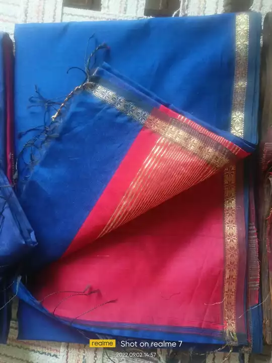 Maheswari handloom sarees uploaded by business on 10/14/2022