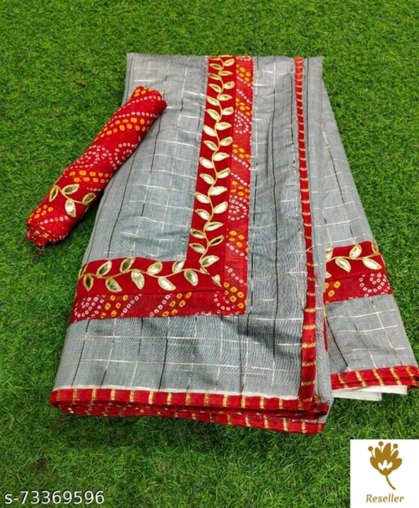 Saree uploaded by Vighnharta business on 10/14/2022
