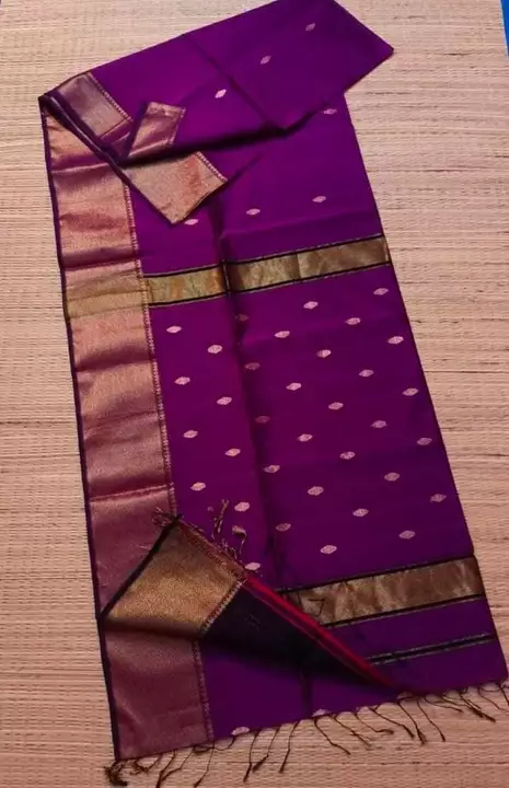 Silk saree  uploaded by Tasar ghicha silk handwoven sarees kosa fabric on 10/14/2022