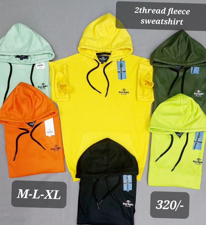 2 thread hoodie sweatshirt  uploaded by Kaliber Exports on 10/14/2022