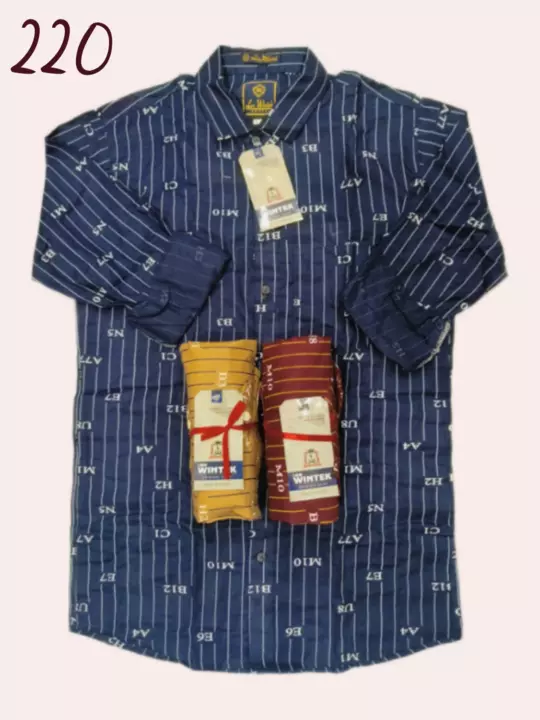 Post image 100% cotton casual shirt for men