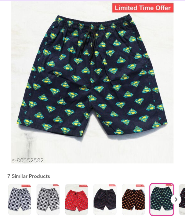 Mens cotton boxers uploaded by Arrow Fashion on 10/14/2022