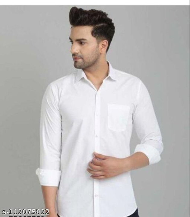 Full sleeves white shirts uploaded by business on 10/14/2022