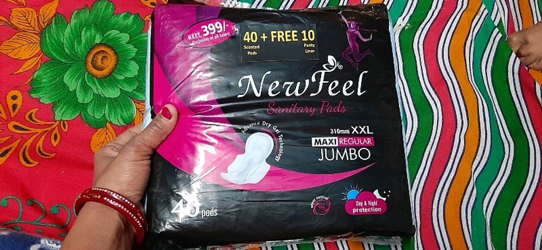 50 PC Sanitary pads uploaded by Sumi  collection  on 1/9/2021