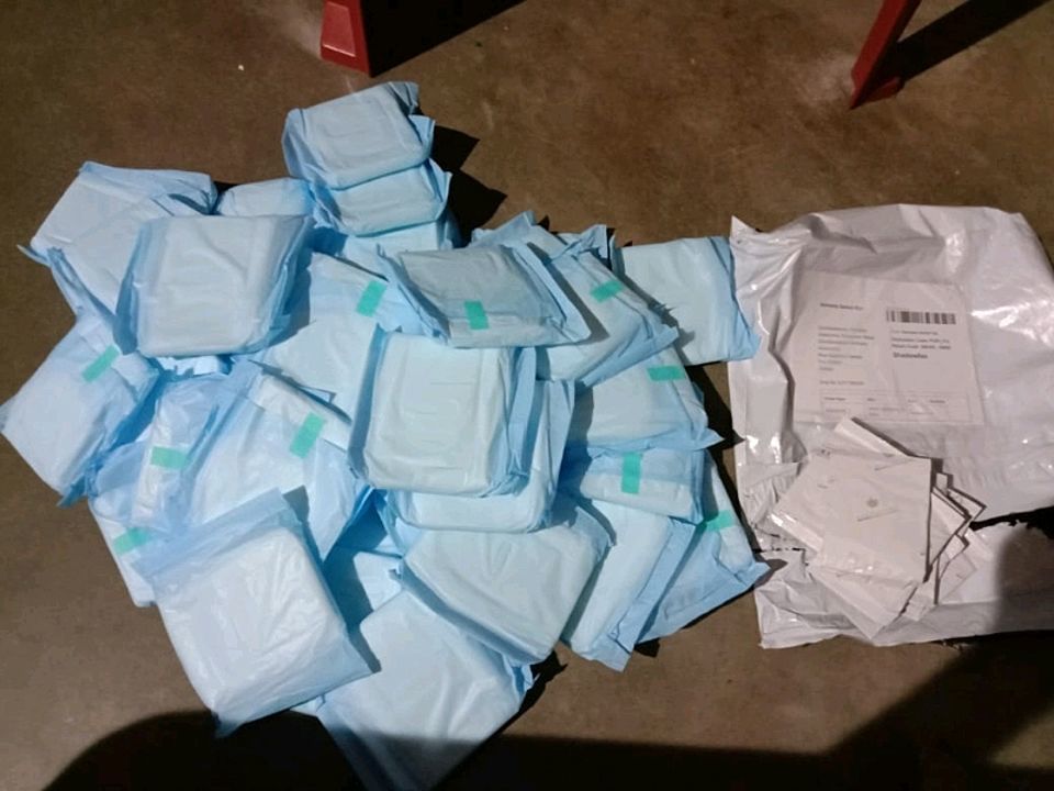 50 PC Sanitary pads uploaded by Sumi  collection  on 1/9/2021