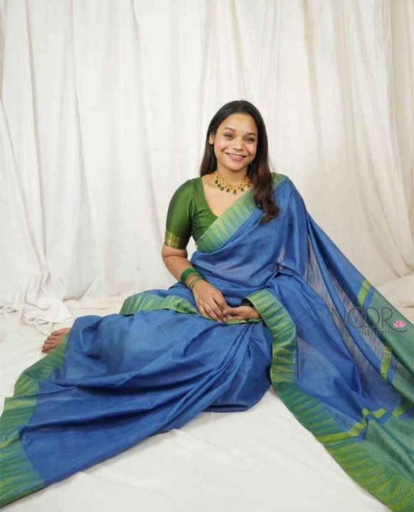 Kota staple silk saree uploaded by Silk handloom 🧶🧵🥻 on 10/14/2022