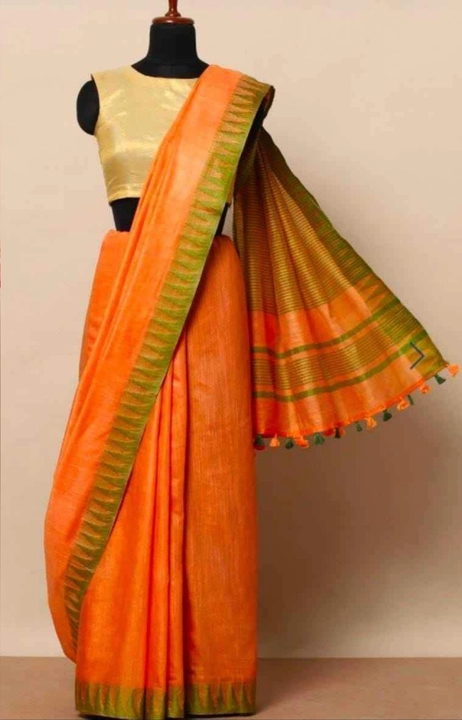 Kota staple silk saree uploaded by Silk handloom 🧶🧵🥻 on 10/14/2022