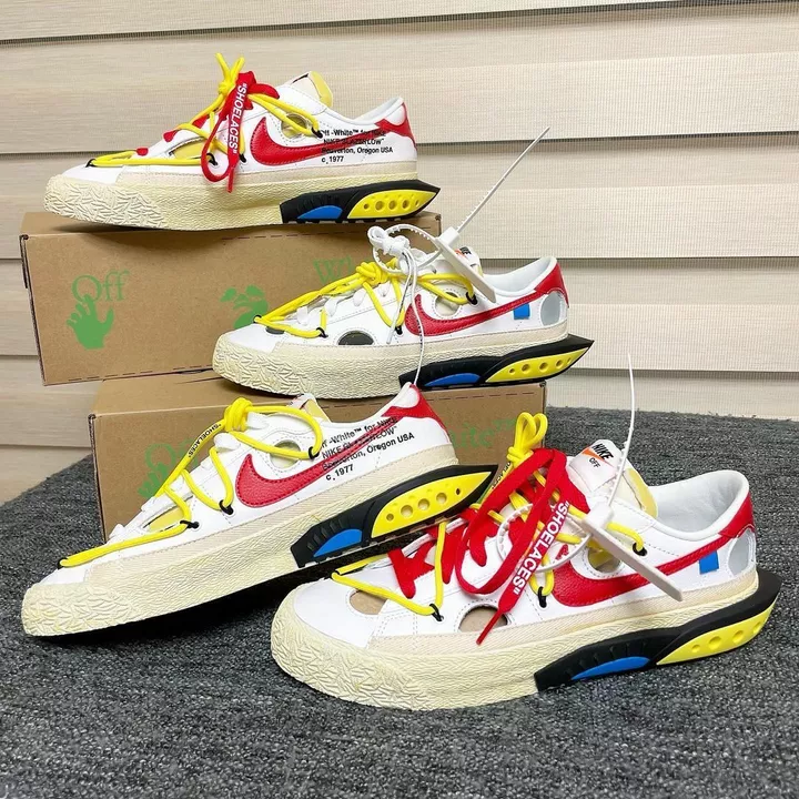 *Nike "X OFF WHITE"*
*Blazer Low-For🙎🏻‍♂️*
price- 2699
Free ship 🚢 
Size-41 to 45
Any issu ask vi uploaded by Lookielooks on 10/14/2022