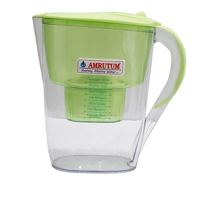 Amrutum Alkaline Water Purifier Pitcher Slim Jug | BPA - Free Food Grade Plastic | Korean Mineral Fi uploaded by Amrutum alkaline water hub pvt Ltd  on 1/9/2021