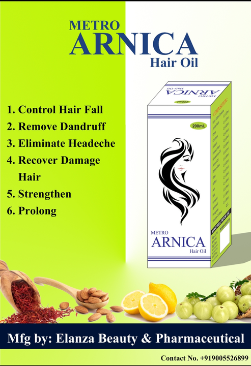 Metro Arnica Hair oil  uploaded by ELANZA on 10/14/2022