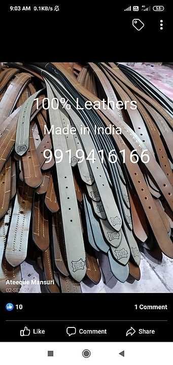 Full gren genuine leather uploaded by PBL IMPEX📲9919416166📱 on 1/9/2021