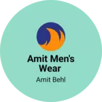 Business logo of Amit Men's wear