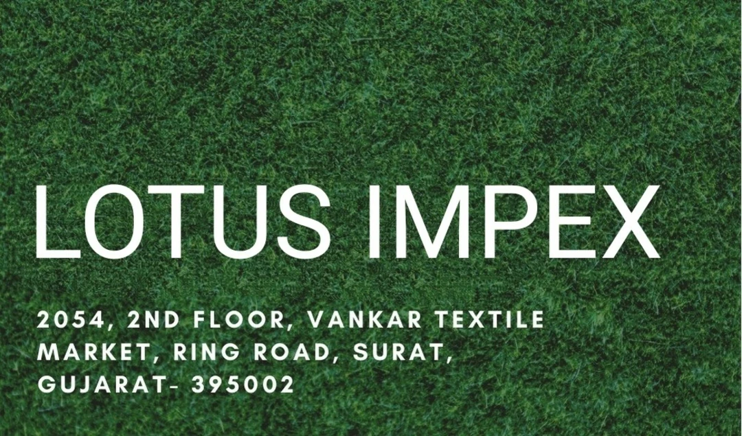 Visiting card store images of Lotus Impex