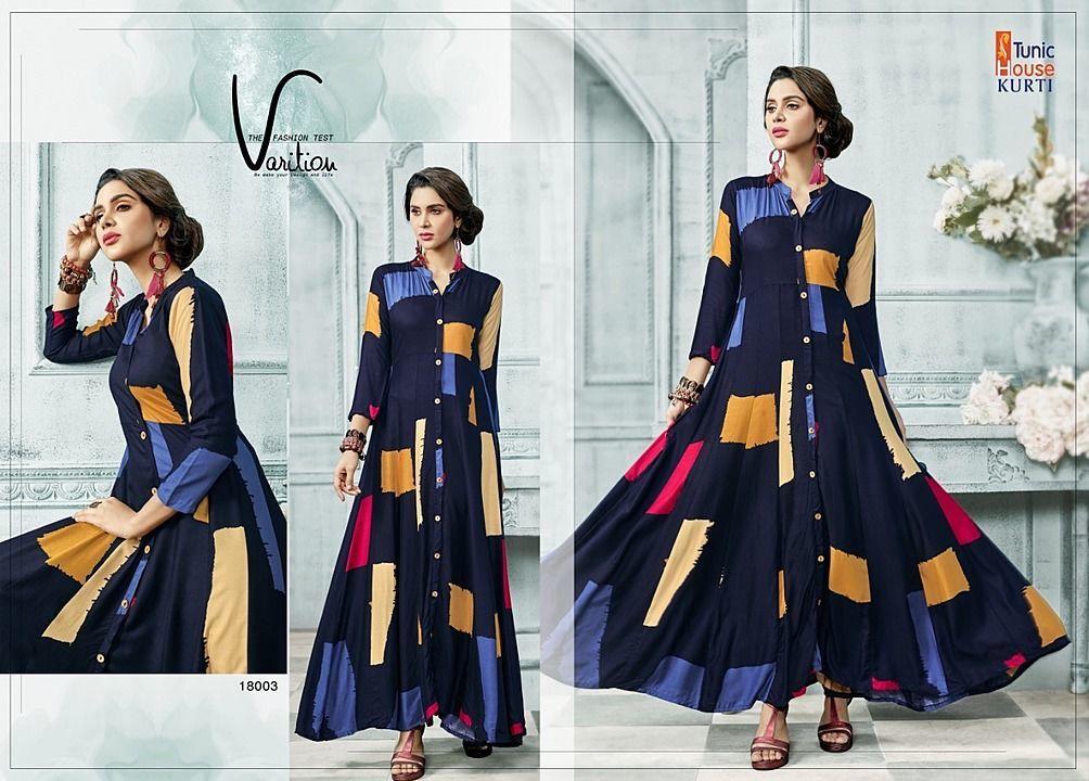 Saysa - Gown Style Long Kurti uploaded by business on 6/29/2020