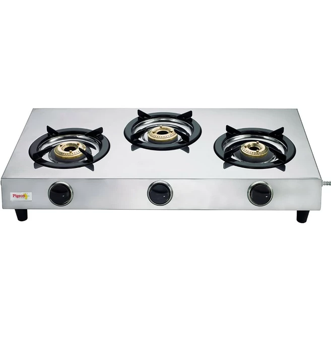 Pigeon by Stovekraft Stainless Steel 123 Open LPG Gas Stove uploaded by business on 10/15/2022