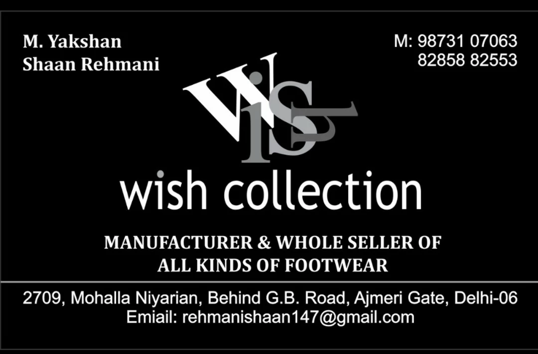 Factory Store Images of Wish collection footwear