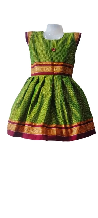 Khand dress with cap sleeves  uploaded by Anu Collection on 10/15/2022
