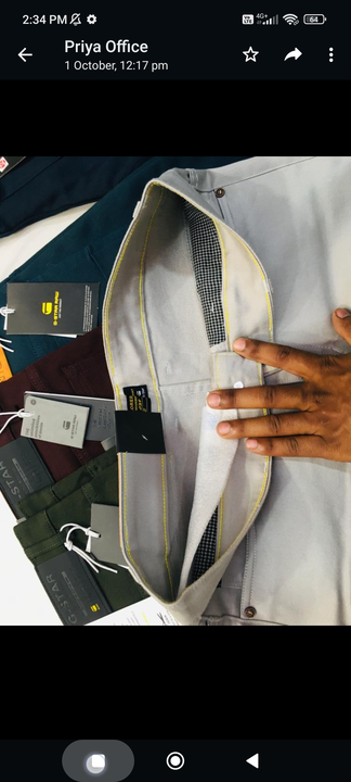 G star 🌟 cotton pant  uploaded by Kavya garments on 10/15/2022