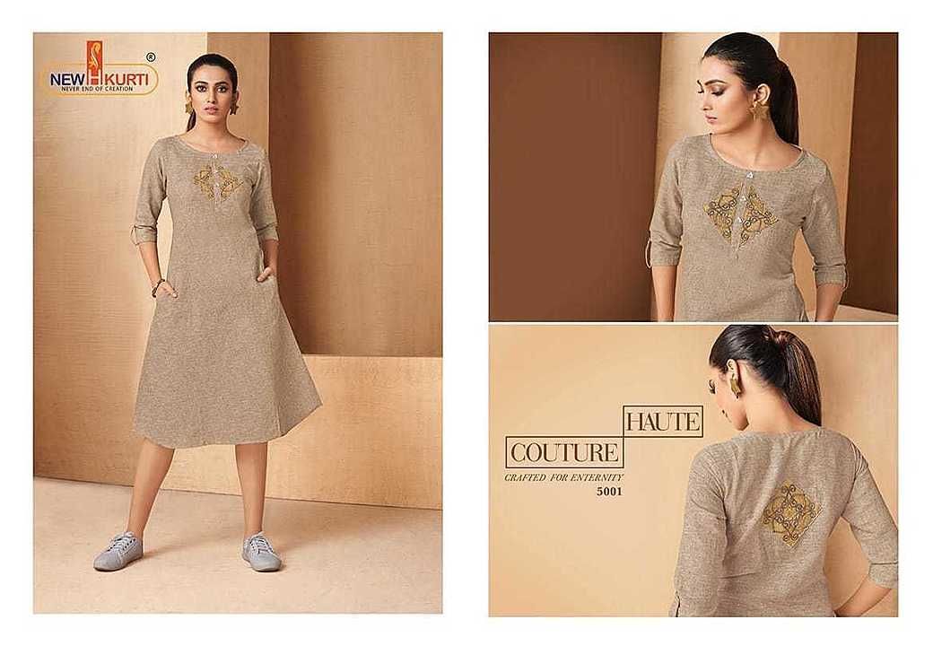 Nivya - Handloom Cotton Kurti uploaded by Neha fashion on 6/29/2020