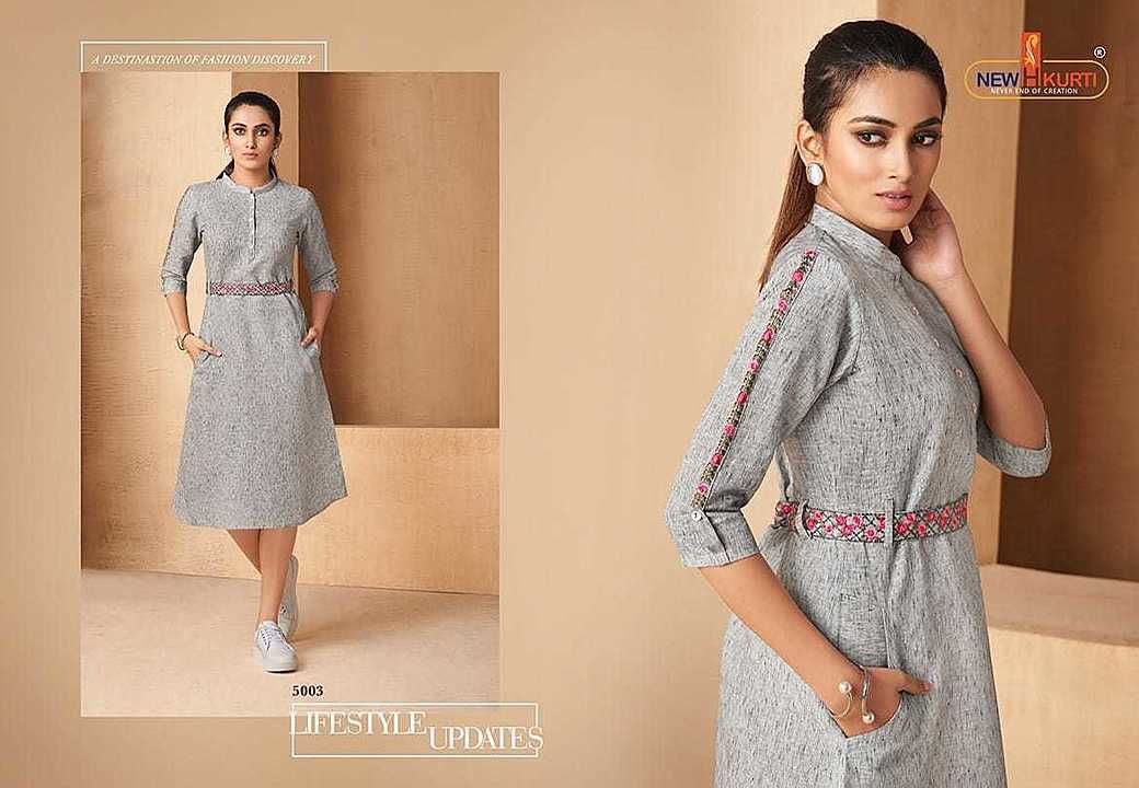 Nivya - Handloom Cotton Kurti uploaded by Neha fashion on 6/29/2020