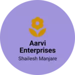Business logo of Aarvi enterprises