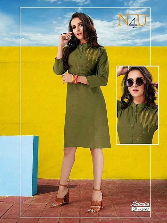 Natasha - Rayon Kurti uploaded by Neha fashion on 6/29/2020