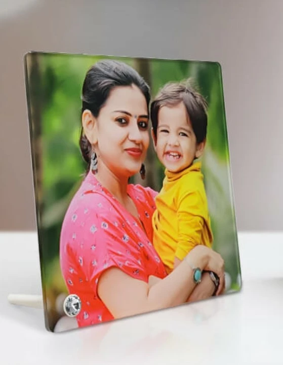 Costomise acrylic table top photo frame  uploaded by Raj Printing on 10/15/2022