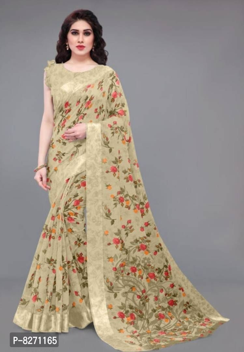 Post image New Fancy Cotton Floral Print Saree With Unstitched Blouse piece

Within 6-8 business days However, to find out an actual date of delivery, please enter your pin code.

SAREES COLOUR-AS PER IMAGE -Made From 100% Soft Cotton Fabric and Natural Colors(100%) Not Harmful for Body Skin,Ideal if you are looking for sarees for women party wear, printed sarees, fancy sarees, plain sarees, latest sarees, daily wear sarees, cotton sarees, bhagalpuri sarees, bhagalpuri cotton silk sarees, art silk sarees, soft sarees