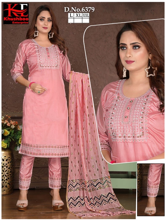 Post image I want 150 pieces of (SKD) KURTI PENT DUPPATA  at a total order value of 50000. I am looking for i need 3 pieces and i need delhi fancy kurti paint and atrractive dupatta article. Please send me price if you have this available.