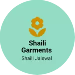 Business logo of Shaili garments