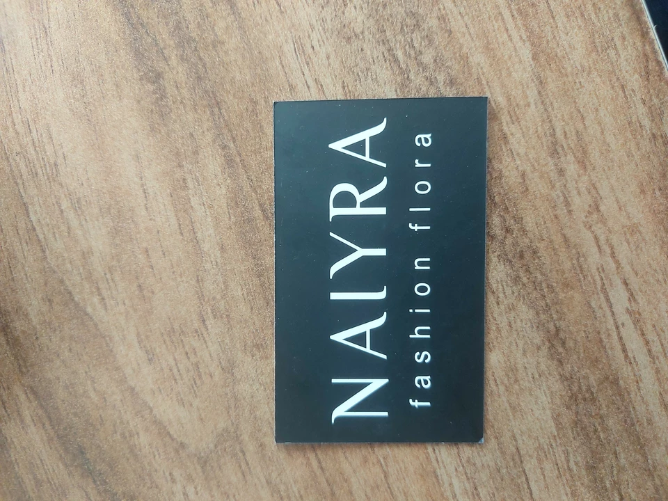 Visiting card store images of Naiyra Fashion Flora