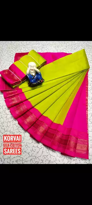 Silk cotton saree  uploaded by VELLAIYAMMAN TEX on 10/16/2022