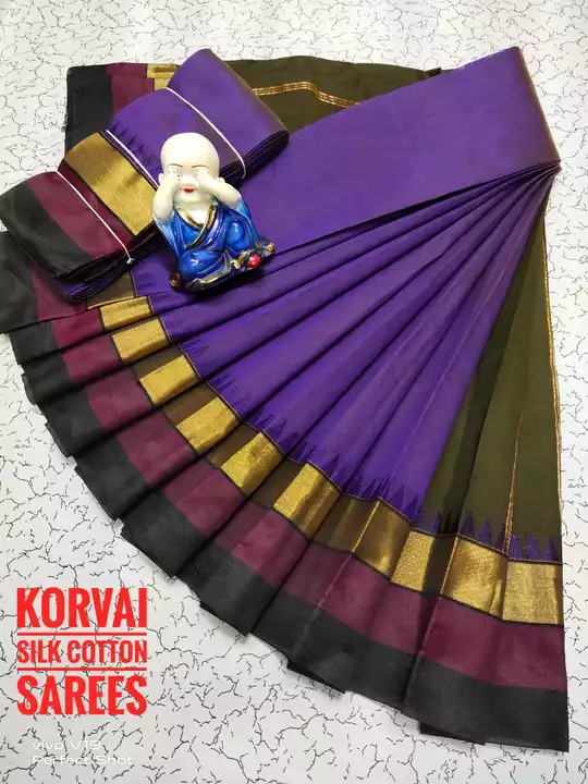 Silk cotton saree  uploaded by business on 10/16/2022