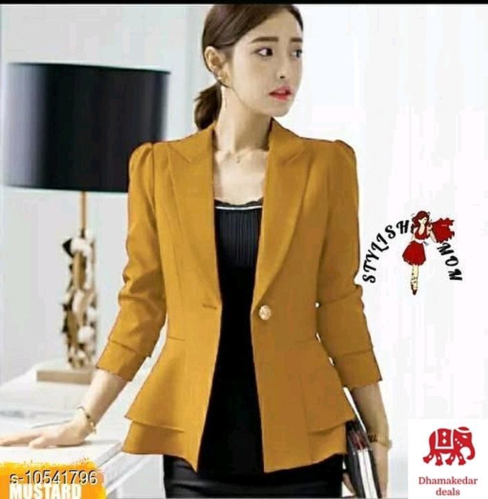 Women's blazer uploaded by Dhamakedar deals on 1/10/2021