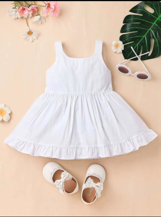 Baby girl pure cotton frock  uploaded by Jasmine kids fashion on 10/16/2022