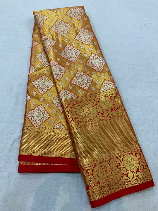 Post image Dharmavaram silk sarees with pure designs