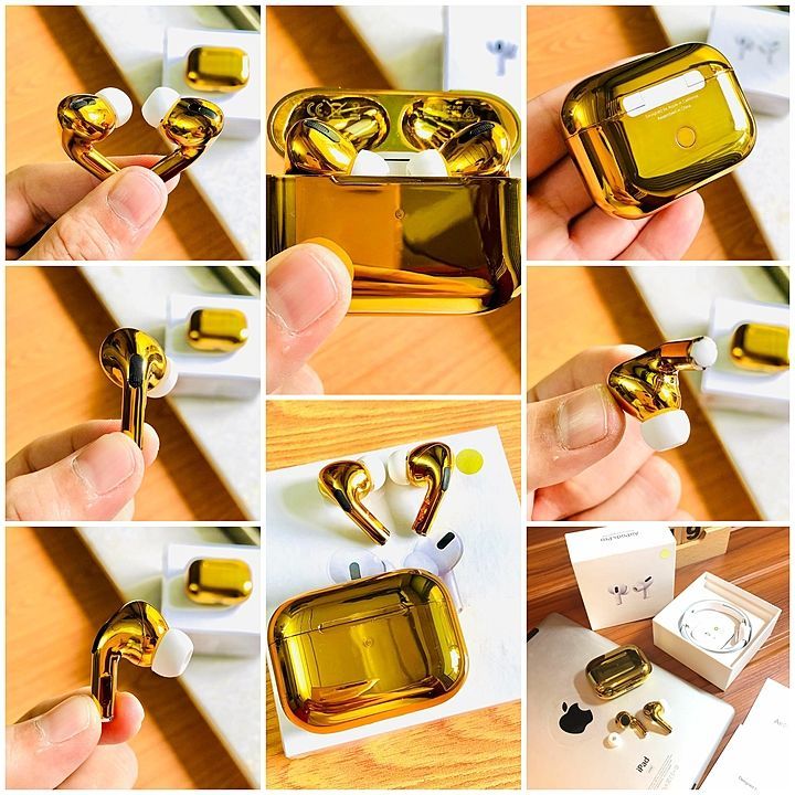 Airpod Pro Gold  uploaded by Mr.Gadget on 1/10/2021