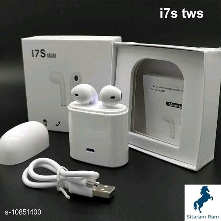 Checkout this hot & latest Bluetooth Headphones & Earphones
RAN_14B_mi TWS i7S twins (Dual L/R) True uploaded by Sitaram on 1/10/2021