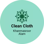 Business logo of Clean cloth
