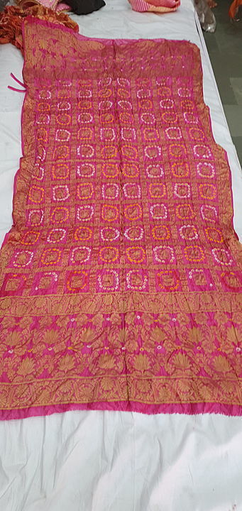 Banaarsi dupatta uploaded by Shree textile 34 johri bazar jaipur on 1/10/2021
