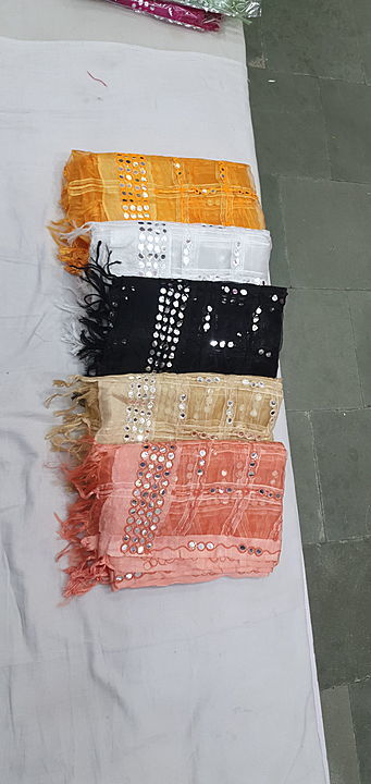 Mirror dupatta uploaded by business on 1/10/2021