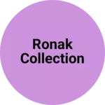 Business logo of Ronak collection