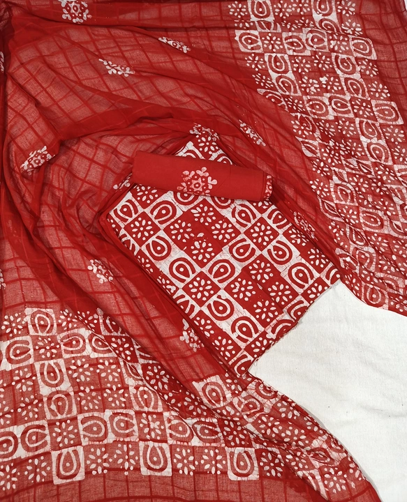 Cotton batik print suit  uploaded by Batik print on 10/16/2022