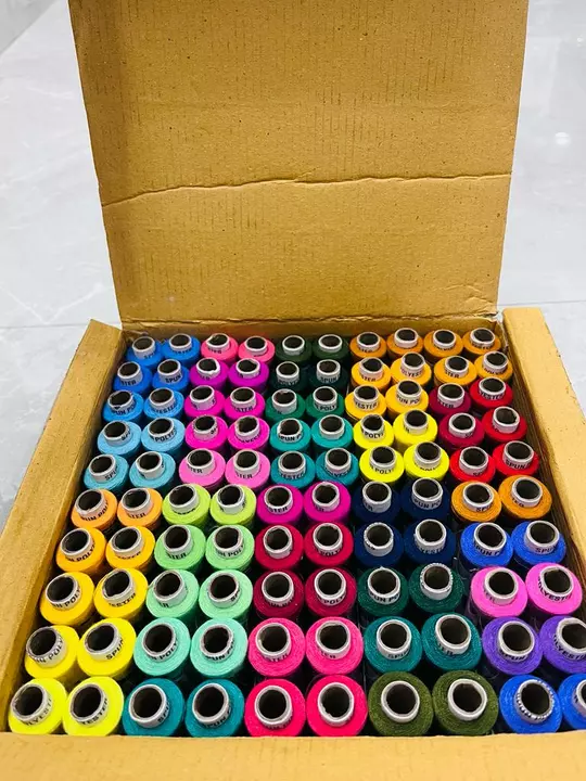 Thread box (pack of 100 reels) uploaded by business on 10/16/2022