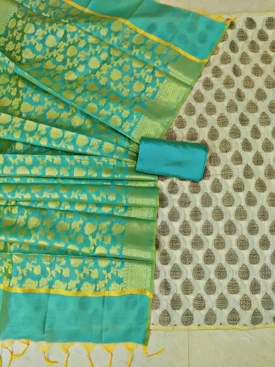 Banarasi Suit uploaded by F M Textiles  on 10/17/2022