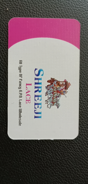 Visiting card store images of SHREEJILACE